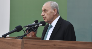 Presidente del parlamento libanés ratifica apoyo de su país a Siria