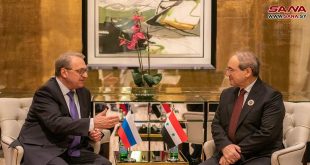 Al-Mekdad y Bógdanov examinan cuestiones de mutuo interés para Siria y Rusia