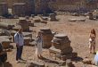بازدید گردشگران خارجی از بناهای تاریخی بصری الشام